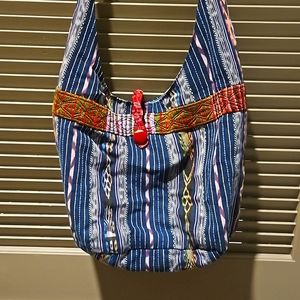 Mexican Crossbody Purse multicolor unique